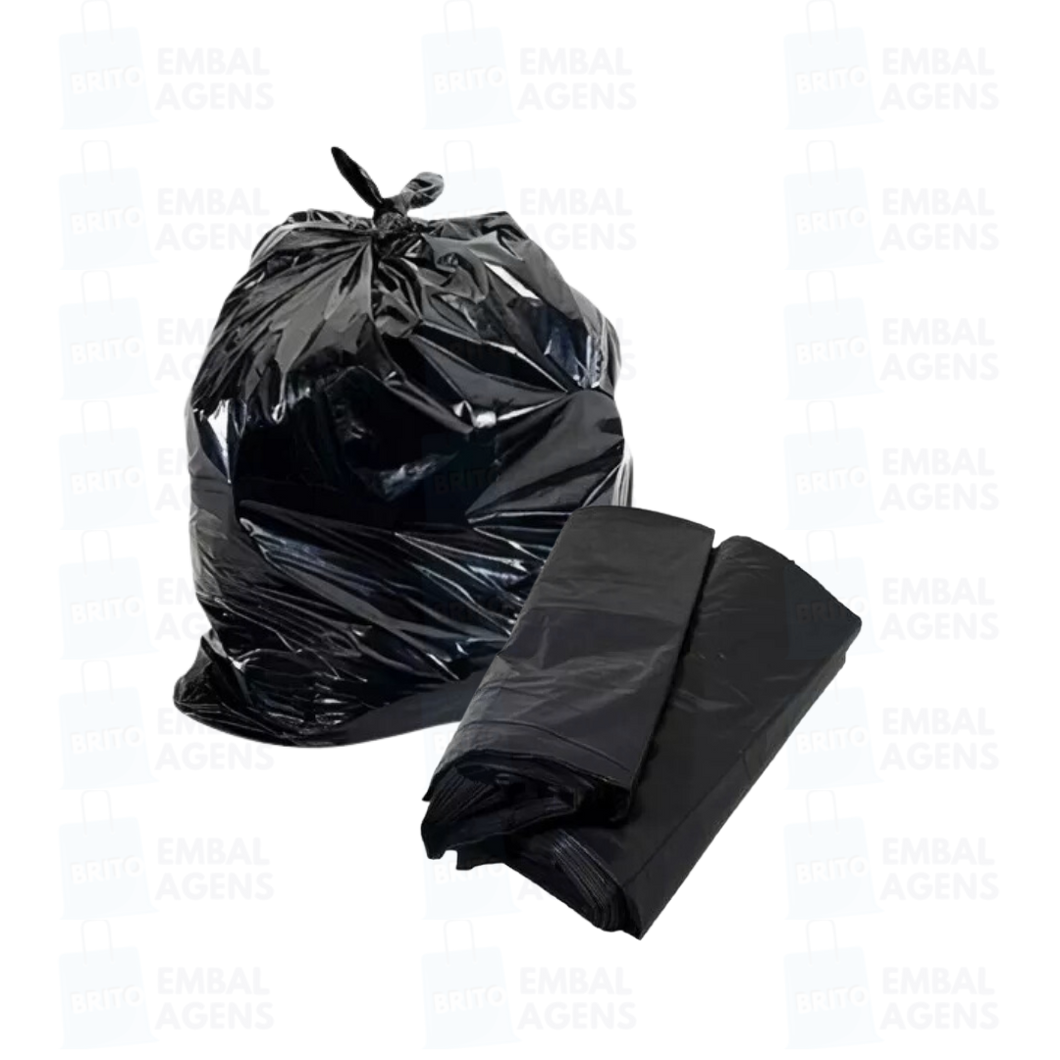 Saco de Lixo Reciclado Reforçado 100L - Pacote com 5kg